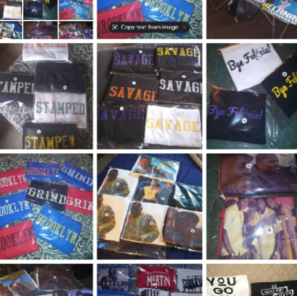 Design your own tee shirts and sweater